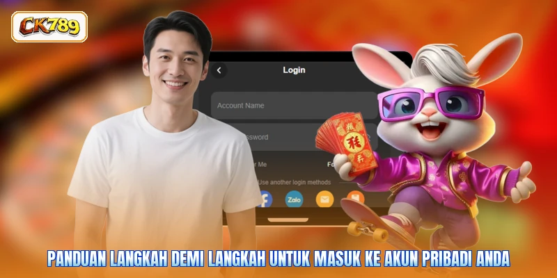Panduan langkah demi langkah untuk masuk ke akun pribadi Anda