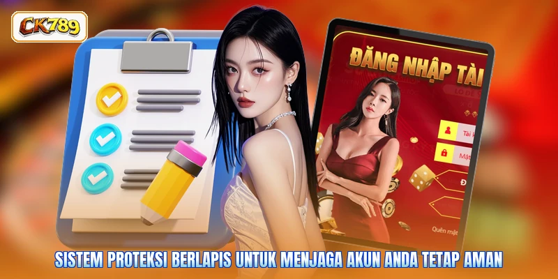Sistem proteksi berlapis untuk menjaga akun Anda tetap aman